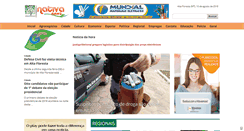Desktop Screenshot of nativanews.com.br